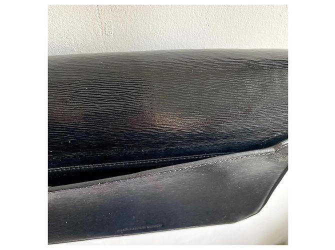 Borsa a mano Alexander Wang Tri-fold in pelle nera Nero - vista 8
