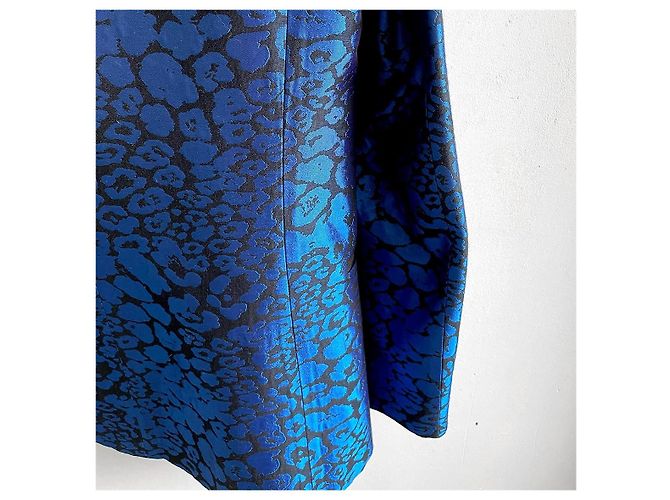 Blazer Sandro Leopardato Blu Iridescente - vista 5