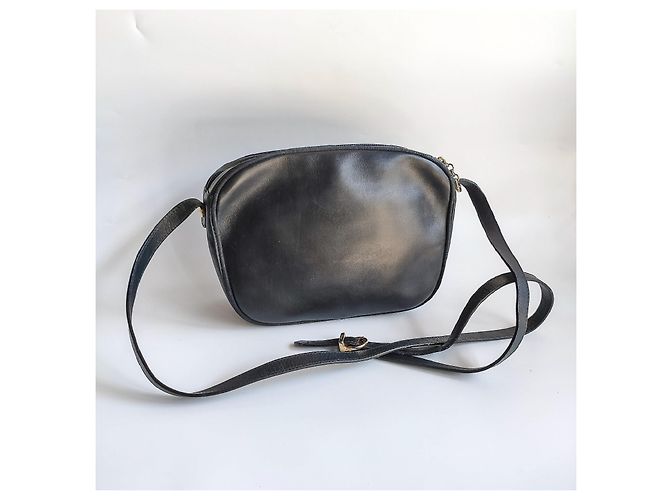 Borsa a mano Salvatore Ferragamo Vara in pelle blu navy - vista 8