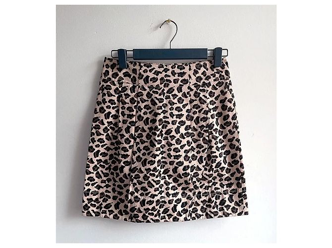 Gonna Marc by Marc Jacobs Leopardata in Cotone Stampa leopardo - vista 2