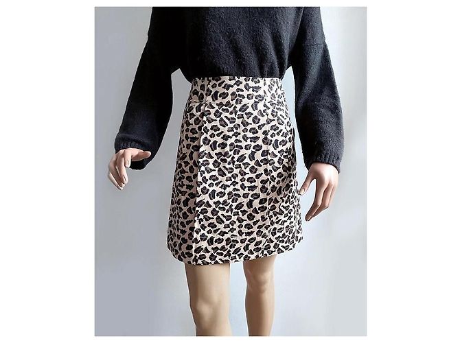 Gonna Marc by Marc Jacobs Leopardata in Cotone Stampa leopardo - vista 4