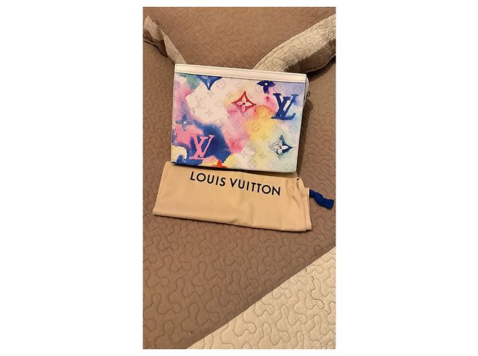 Pochette Louis Vuitton Collezione Acquerello Multicolore - vista 2