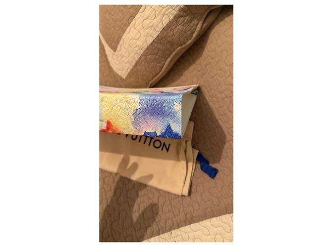 Pochette Louis Vuitton Collezione Acquerello Multicolore - vista 5