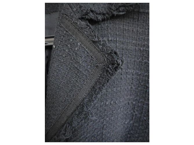 Abrigo Bel Air de algodón negro - vista 6