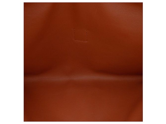 Hermès Jige Elan 35 in pelle Swift marrone - vista 4