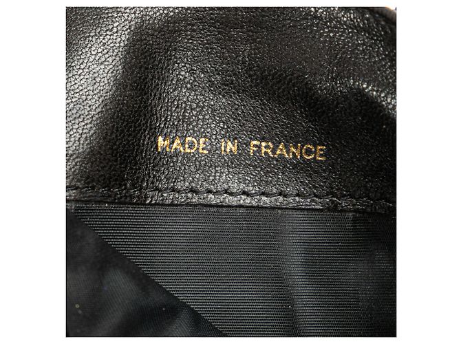 Chanel Schwarze CC Caviar Dreifachbörse - Ansicht 7