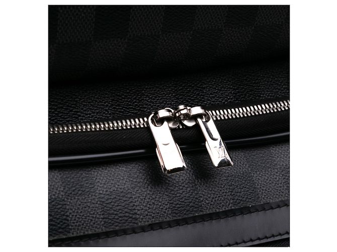 Louis Vuitton Black Damier Graphite Pegase Business 55 Nero - vista 7