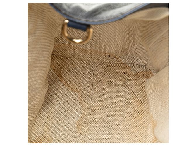 Borsa Soho piccola in vernice blu di Gucci Blu navy - vista 10