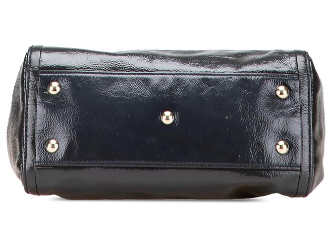 Borsa Soho piccola in vernice blu di Gucci Blu navy - vista 3