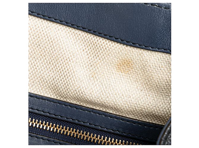 Borsa Soho piccola in vernice blu di Gucci Blu navy - vista 8