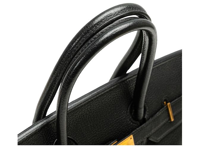 Hermès Birkin Retourne 35 in Togo Nero - vista 11