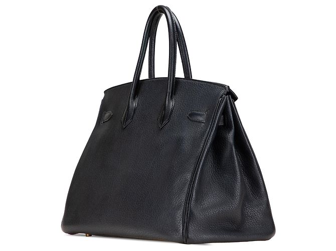 Hermès Birkin Retourne 35 in Togo Nero - vista 2
