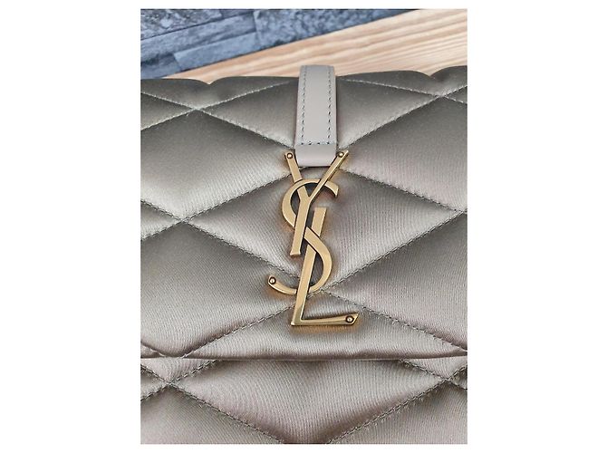 Clutch in seta Saint Laurent LE57 - vista 5