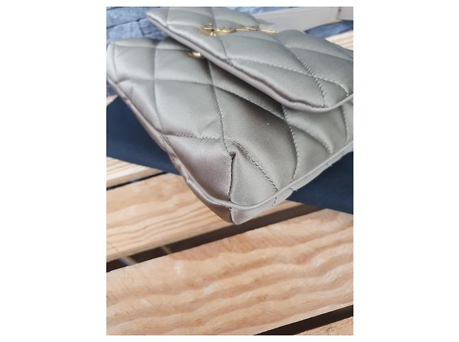 Clutch in seta Saint Laurent LE57 - vista 9