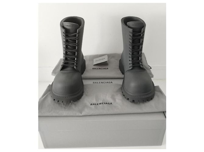 Balenciaga Steroid Boots Nero - vista 12