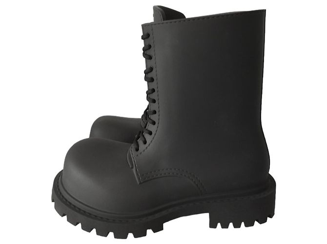 Balenciaga Steroid Boots Nero - vista 6