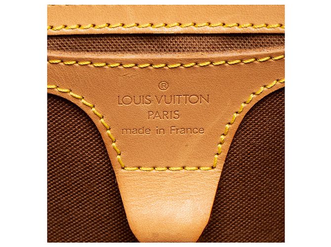 Louis Vuitton Vintage Monogramm Canvas Ellipse PM Handtasche Braun - Ansicht 3