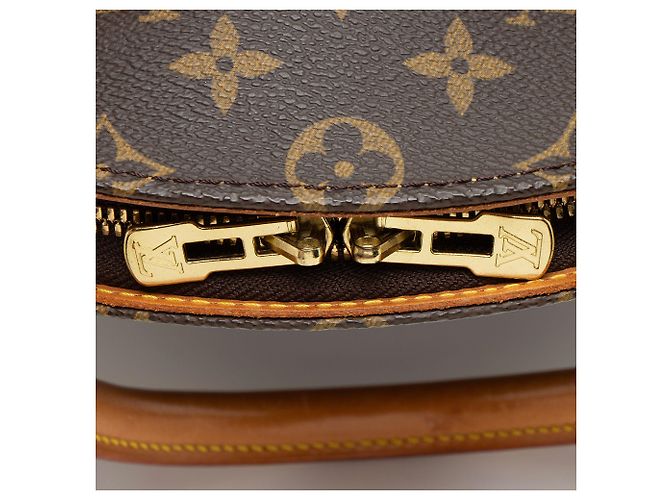 Louis Vuitton Vintage Monogramm Canvas Ellipse PM Handtasche Braun - Ansicht 4