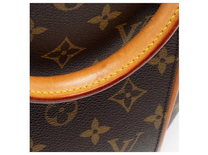 Louis Vuitton Vintage Monogramm Canvas Ellipse PM Handtasche Braun - Ansicht 5