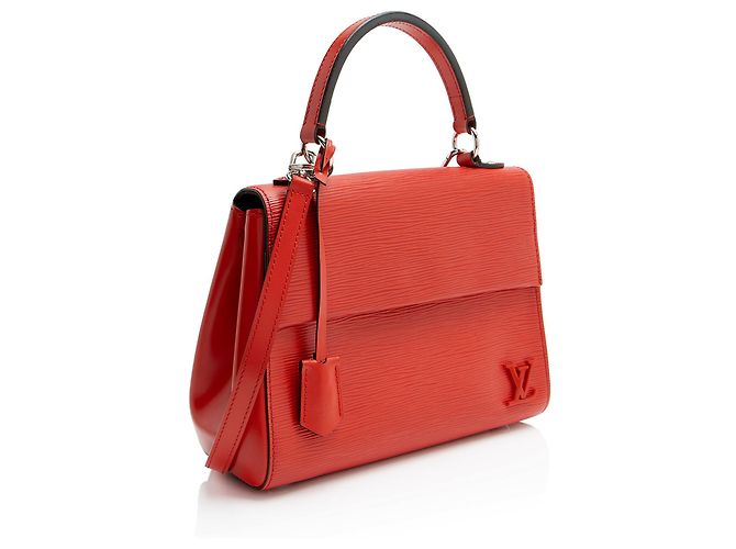Borsa Cluny BB in pelle Epi di Louis Vuitton Rosso - vista 2