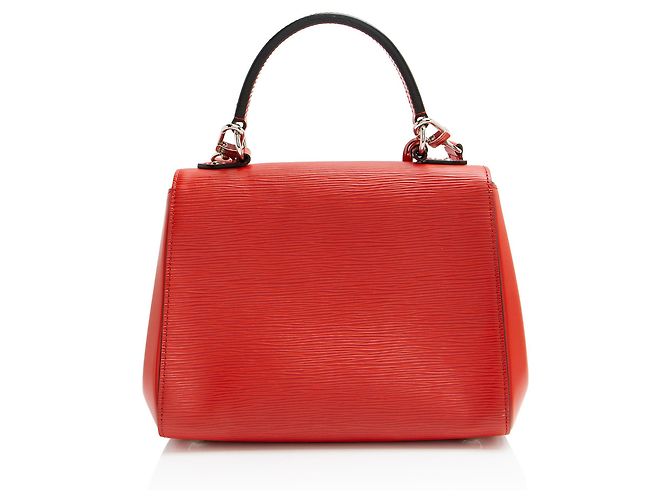 Borsa Cluny BB in pelle Epi di Louis Vuitton Rosso - vista 3