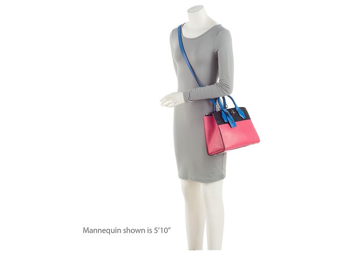 Tote City Steamer PM in Taurillon Louis Vuitton Nero - vista 5