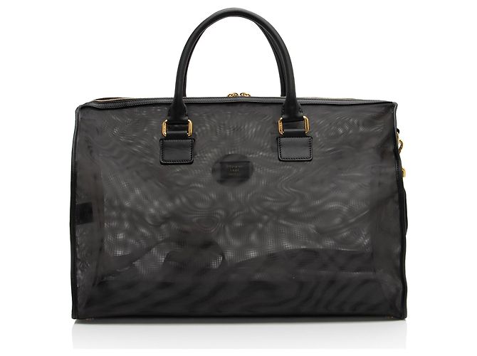 Fendi Mesh Karligraphy Duffle Schwarz - Ansicht 3