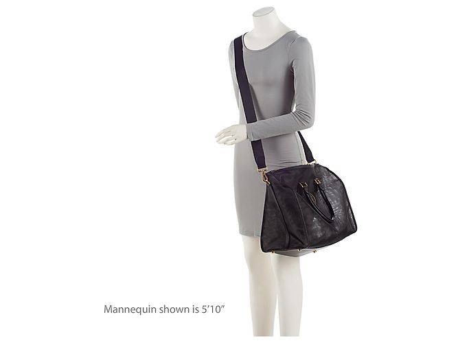 Fendi Mesh Karligraphy Duffle Schwarz - Ansicht 5