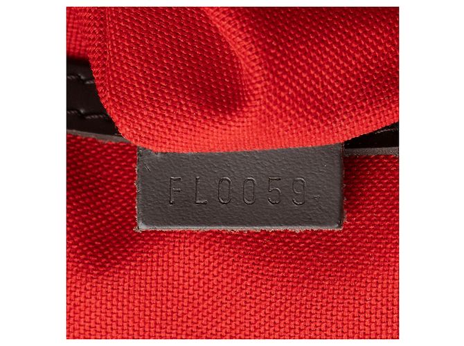 Louis Vuitton Damier Ebene Alma PM Handtasche Braun - Ansicht 6