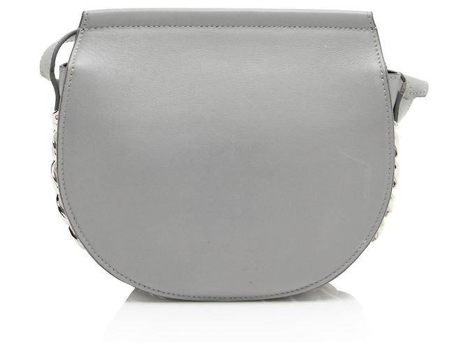 Mini bolsa Infinity de piel de ternera Givenchy Gris - vista 3