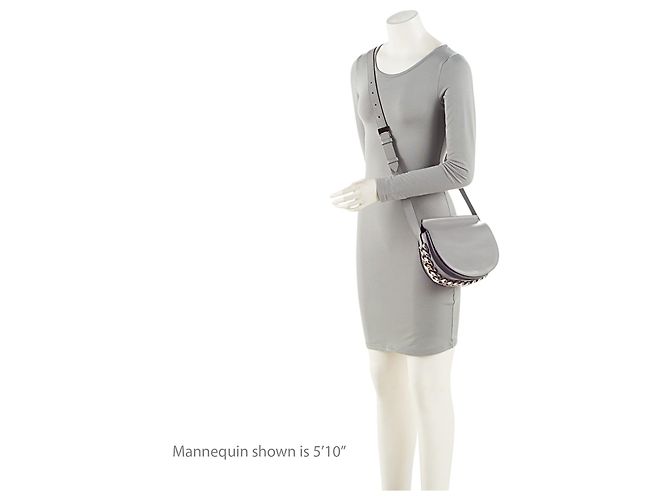 Mini bolsa Infinity de piel de ternera Givenchy Gris - vista 5