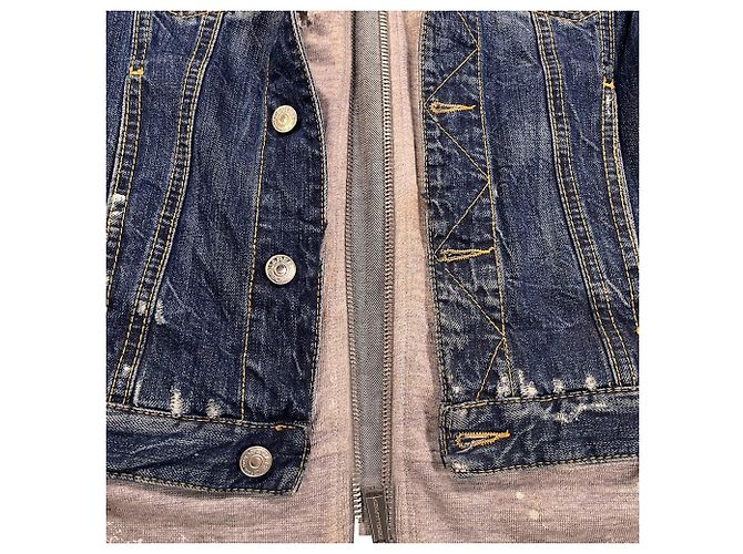 Dsquared2 Baumwoll-Denimjacke - Ansicht 4