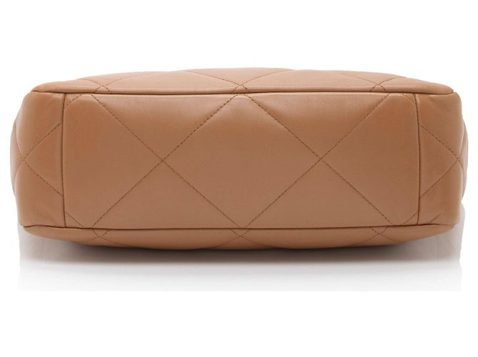 Gabrielle Borsa shopping East/West 19 in pelle di agnello Chanel Marrone - vista 4