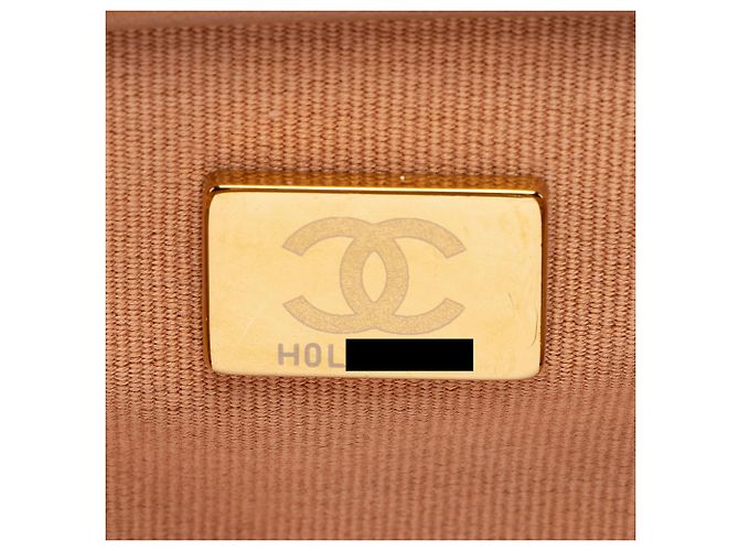 Gabrielle Borsa shopping East/West 19 in pelle di agnello Chanel Marrone - vista 6