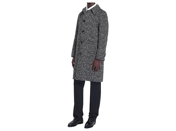 Abrigo de tweed de lana Céline Camden - vista 2