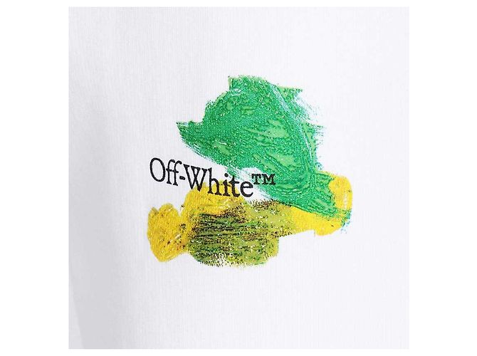 Off White Pantalones de chándal de algodón con logo Off-White - vista 4