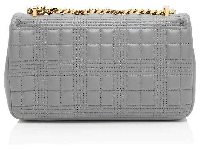 Borsa a tracolla piccola TB Lola in agnello trapuntato Burberry - vista 3