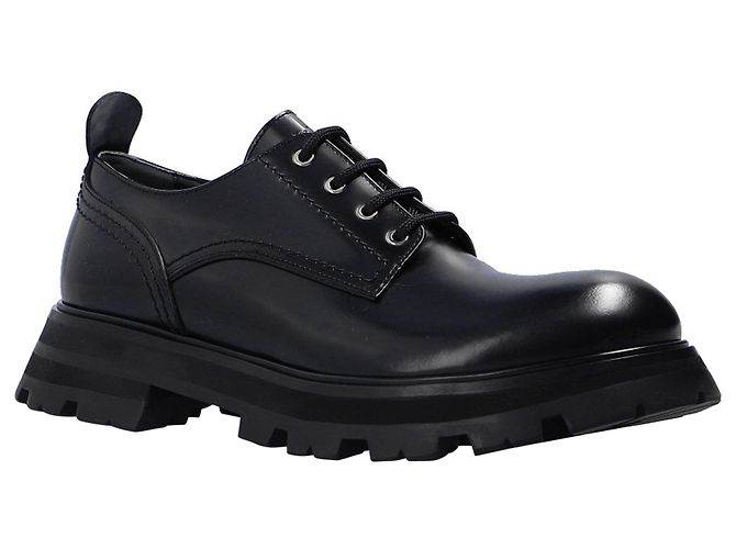 Scarpe in pelle con lacci Alexander McQueen - vista 2