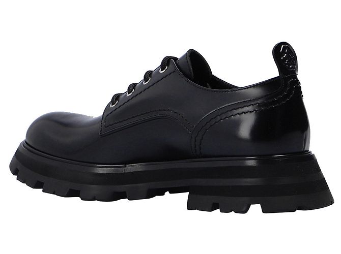 Scarpe in pelle con lacci Alexander McQueen - vista 3