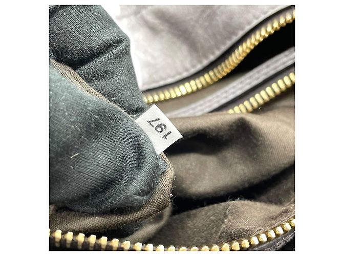 Bolsa de couro cinza Miu Miu - vista 18