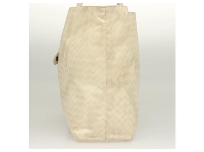 BOTTEGA VENETA Tote Bag Nylon White Auth hk2820 - view 4