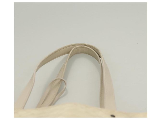 BOTTEGA VENETA Tote Bag Nylon White Auth hk2820 - view 8