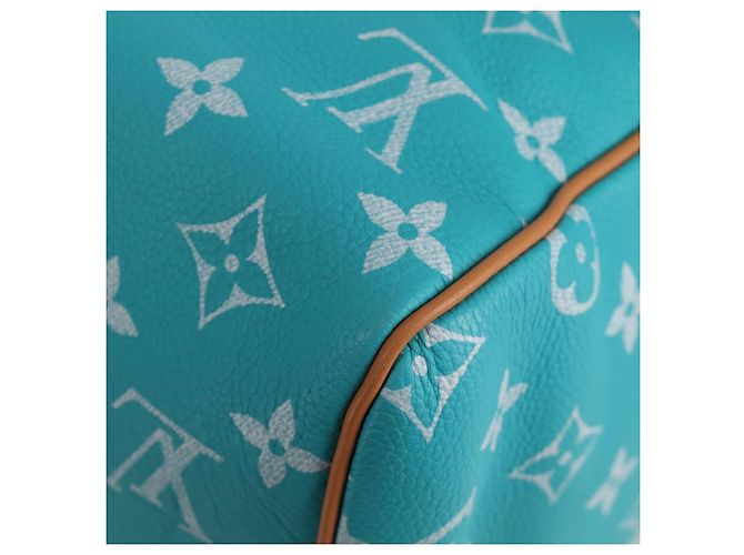 LOUIS VUITTON Speedy P9 Bandoliera 40 Borsa Blu Turchese M11563 Auth 115230SM Monogramma - vista 14