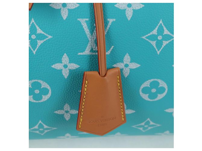 LOUIS VUITTON Speedy P9 Bandoliera 40 Borsa Blu Turchese M11563 Auth 115230SM Monogramma - vista 16