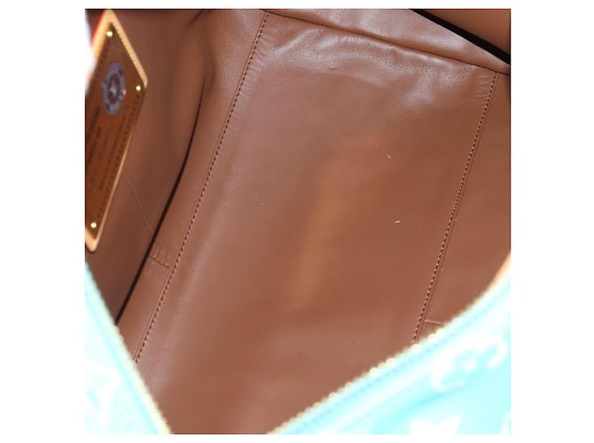 LOUIS VUITTON Speedy P9 Bandoliera 40 Borsa Blu Turchese M11563 Auth 115230SM Monogramma - vista 20
