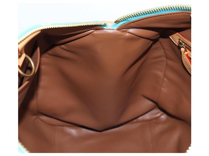 LOUIS VUITTON Speedy P9 Bandoliera 40 Borsa Blu Turchese M11563 Auth 115230SM Monogramma - vista 22