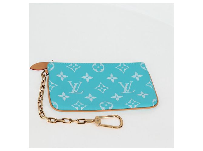 LOUIS VUITTON Speedy P9 Bandoliera 40 Borsa Blu Turchese M11563 Auth 115230SM Monogramma - vista 28