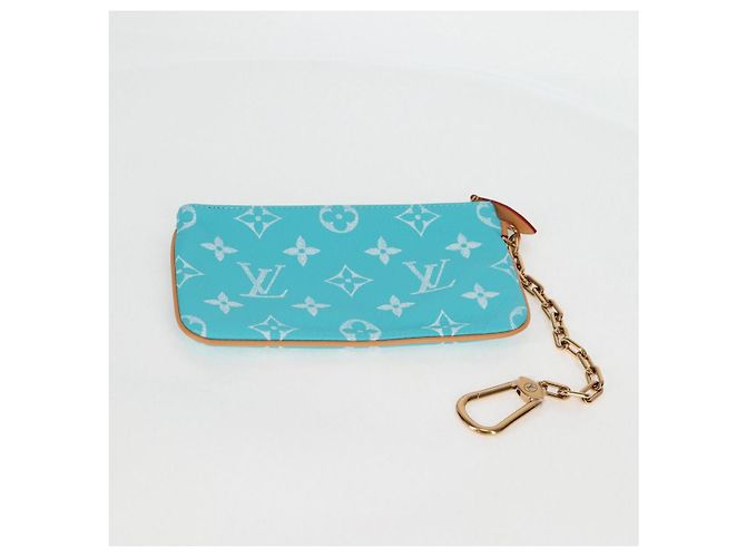 LOUIS VUITTON Speedy P9 Bandoliera 40 Borsa Blu Turchese M11563 Auth 115230SM Monogramma - vista 30