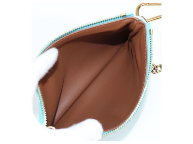 LOUIS VUITTON Speedy P9 Bandoliera 40 Borsa Blu Turchese M11563 Auth 115230SM Monogramma - vista 32