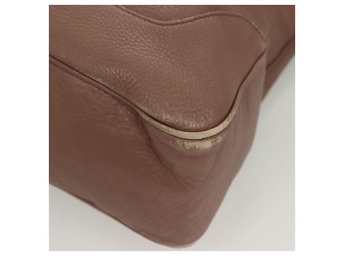 Borsa a mano in pelle GUCCI Bamboo 2 vie Rosa Oro 282345 Auth ep9020 - vista 11